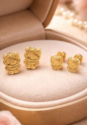 Aretes Hello Kitty